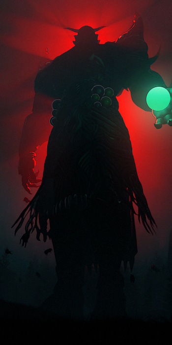 magic giant dark demon Phone Wallpaper