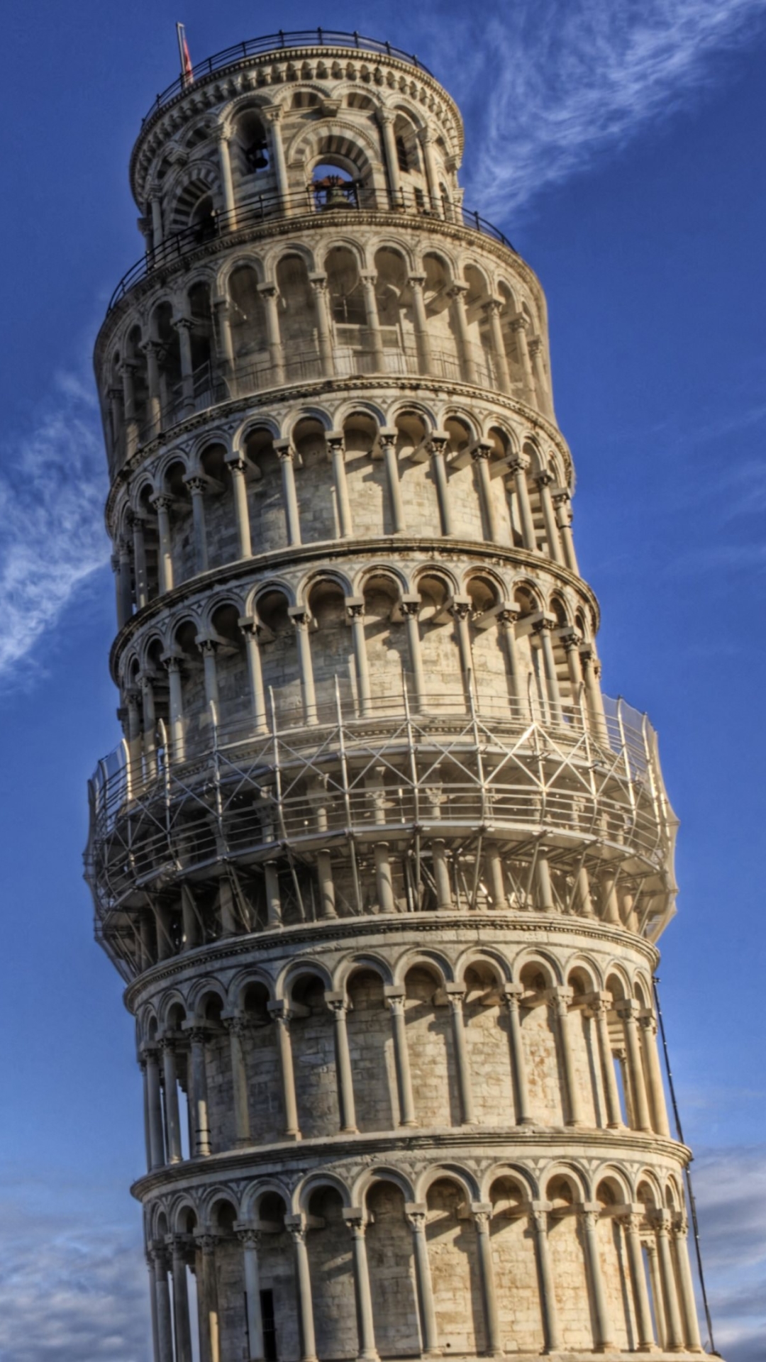 Leaning Tower Of Pisa Phone Wallpaper