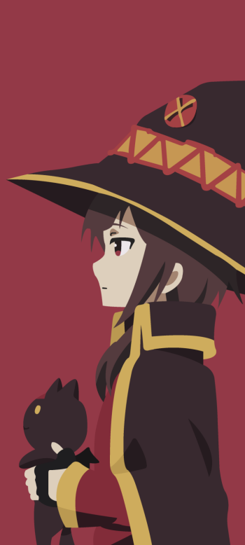 Megumin (KonoSuba) Anime KonoSuba - God’s blessing on this wonderful world!! Phone Wallpaper