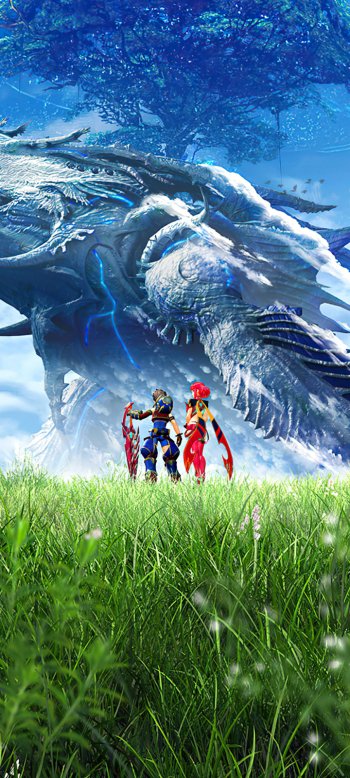 Pyra (Xenoblade) Rex (Xenoblade) video game Xenoblade Chronicles 2 Phone Wallpaper