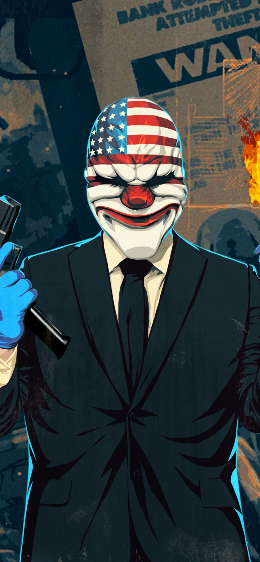 Payday 2 Phone Wallpaper