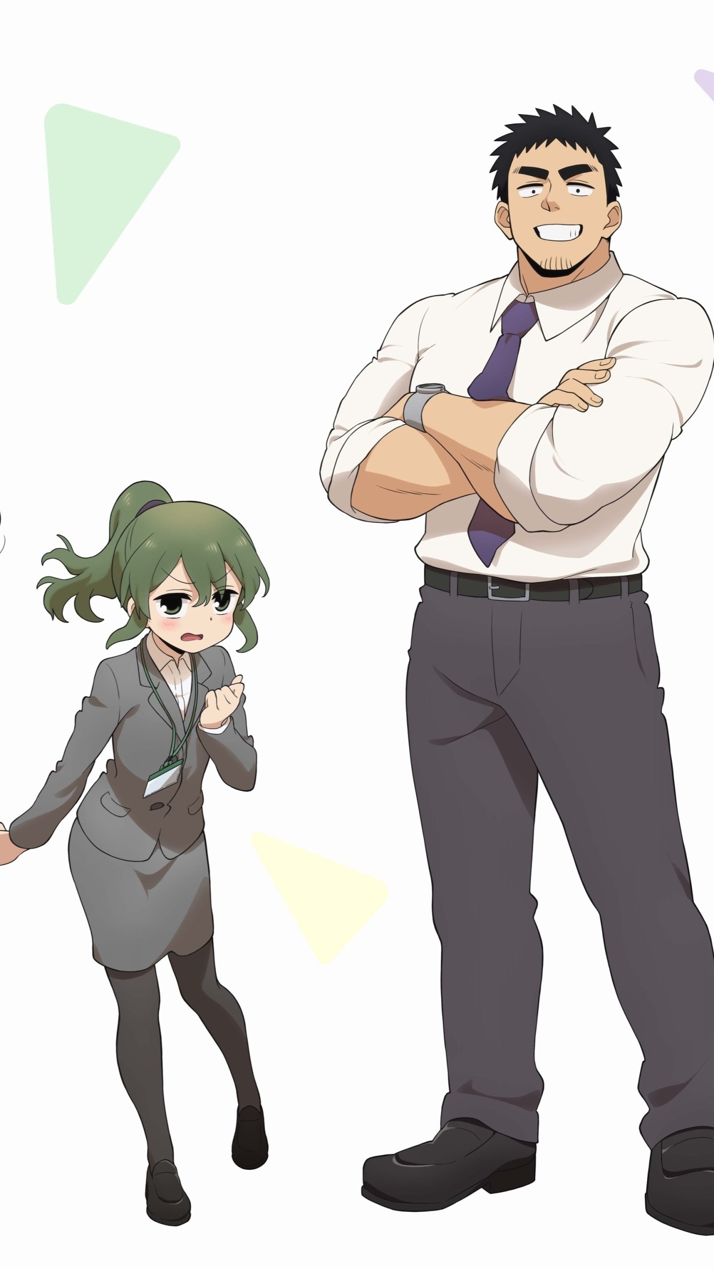 Download Harumi Takeda Futaba Igarashi Anime My Senpai Is Annoying Phone Wallpaper
