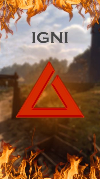 Igni Sing from The Witcher