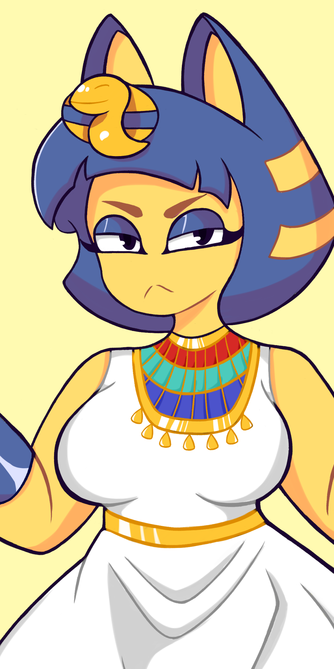 Ankha (Animal Crossing) Phone Wallpapers