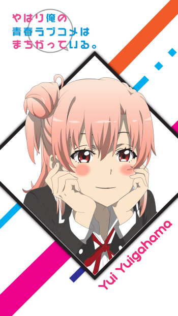  Yui Yuigahama Phone Wallpaper