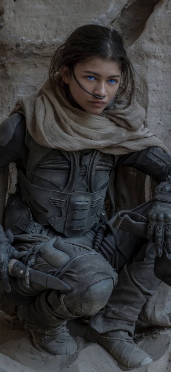 Zendaya movie Dune (2021) Phone Wallpaper