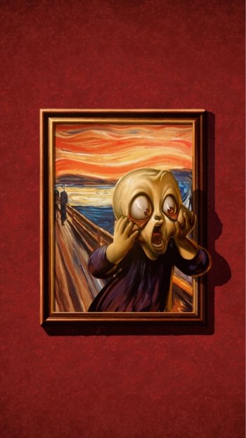  The Scream by Edvard Munch