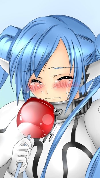 Nymph (Sora No Otoshimono) Anime Heaven's Lost Property Phone Wallpaper