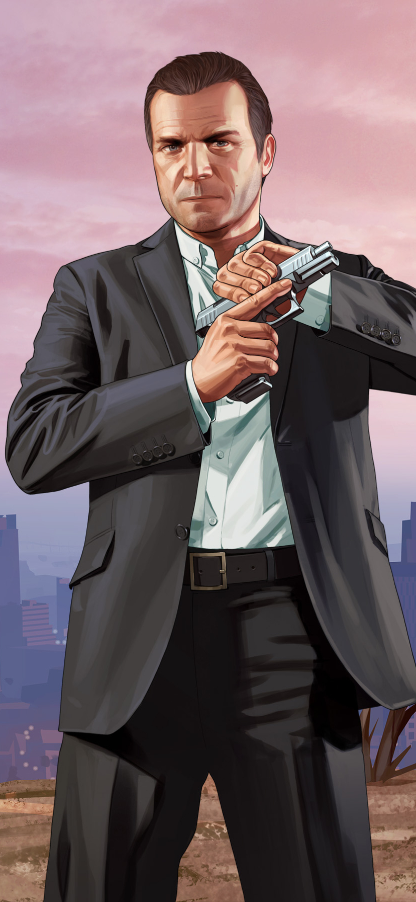 Grand Theft Auto V Phone Wallpaper