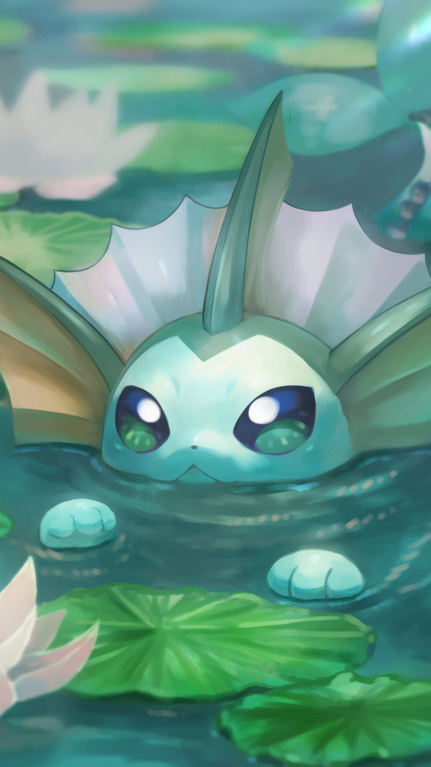 Download Vaporeon (Pokémon) Video Game Pokemon Phone Wallpaper