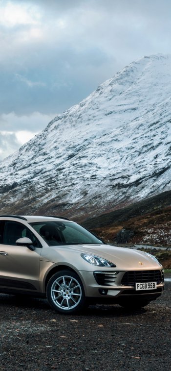SUV car Porsche vehicle Porsche Macan Phone Wallpaper