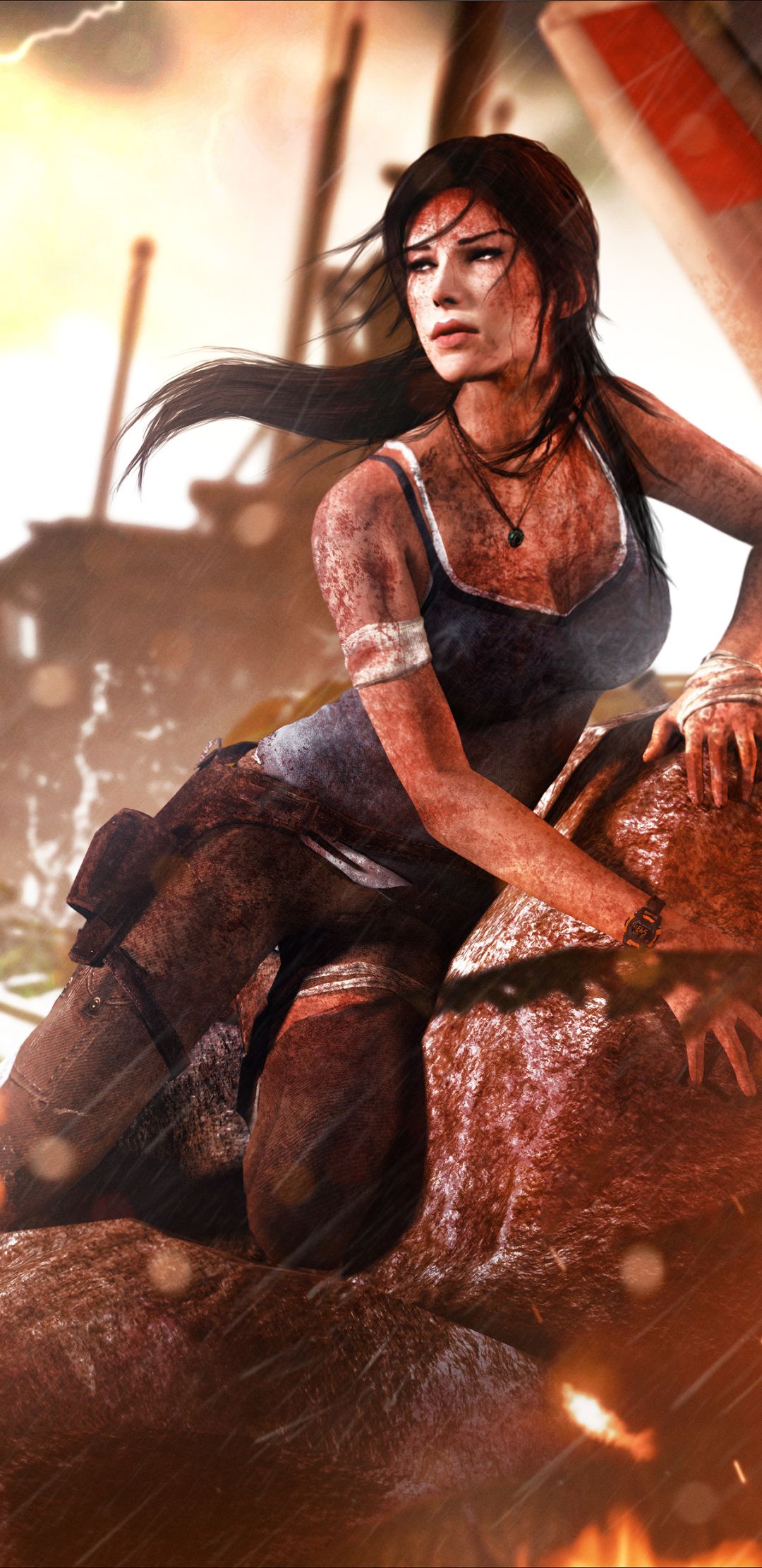 Tomb Raider (2013) Phone Wallpaper