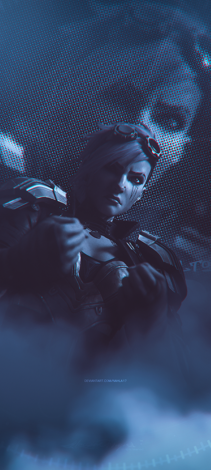 Download VI (League Of Legends) Video Game League Of Legends Phone Wallpaper