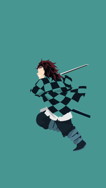 Tanjiro Kamado Anime Demon Slayer: Kimetsu no Yaiba Phone Wallpaper