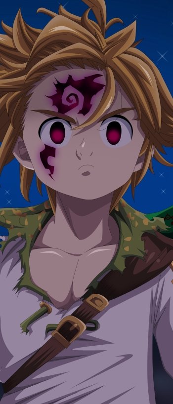  Meliodas Awake His Demon Blood Evil Power - Leader Of 10 Commandements -