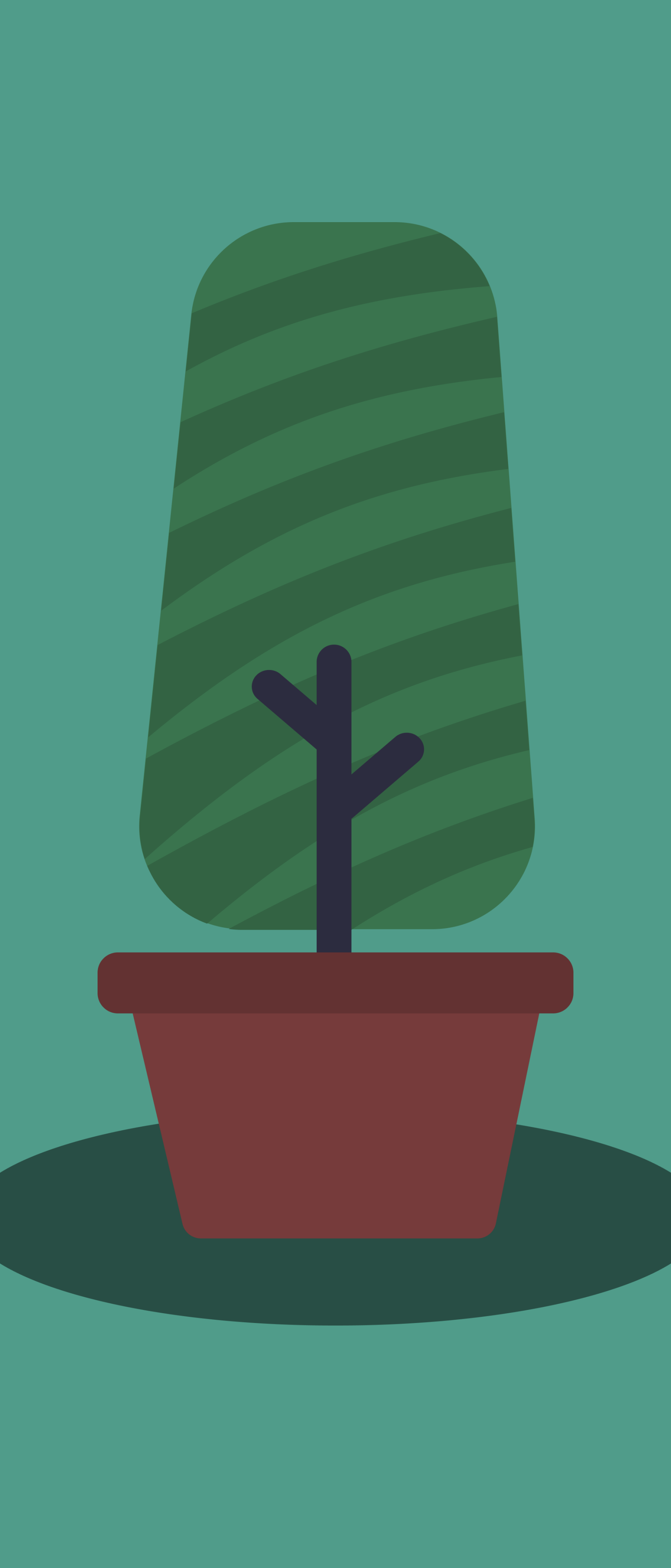 Minimalistic Pot Plant (Landscape)