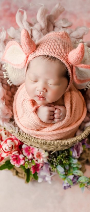 sleeping photography baby Phone Wallpaper