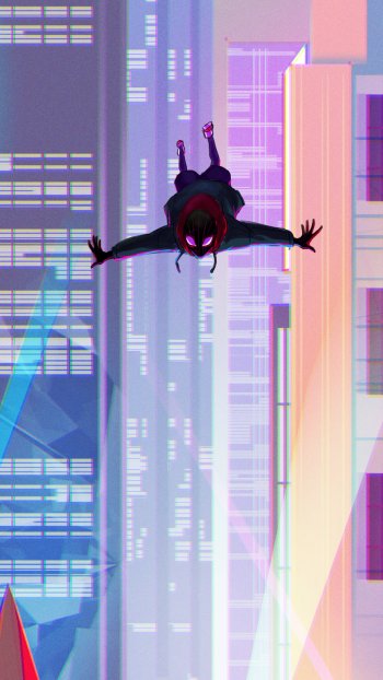 Miles Morales spider man movie Spider-Man: Into The Spider-Verse Phone Wallpaper