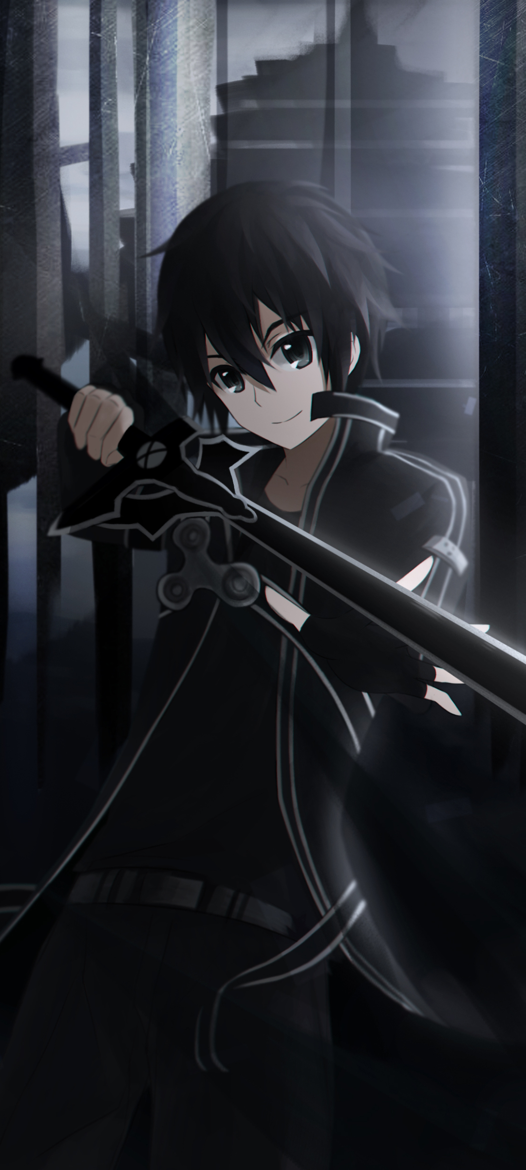 Download Kirito (Sword Art Online) Anime Sword Art Online Phone Wallpaper -  Mobile Abyss