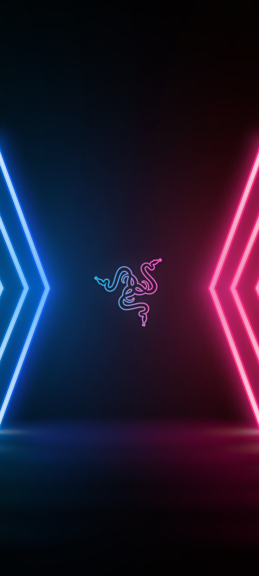 Download Neon Technology Razer Phone Wallpaper