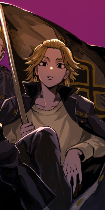 Mikey Manjiro Sano Anime Tokyo Revengers Phone Wallpaper