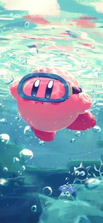 video game Kirby Phone Wallpaper