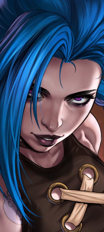 Jinx (League Of Legends) TV Show Arcane Phone Wallpaper