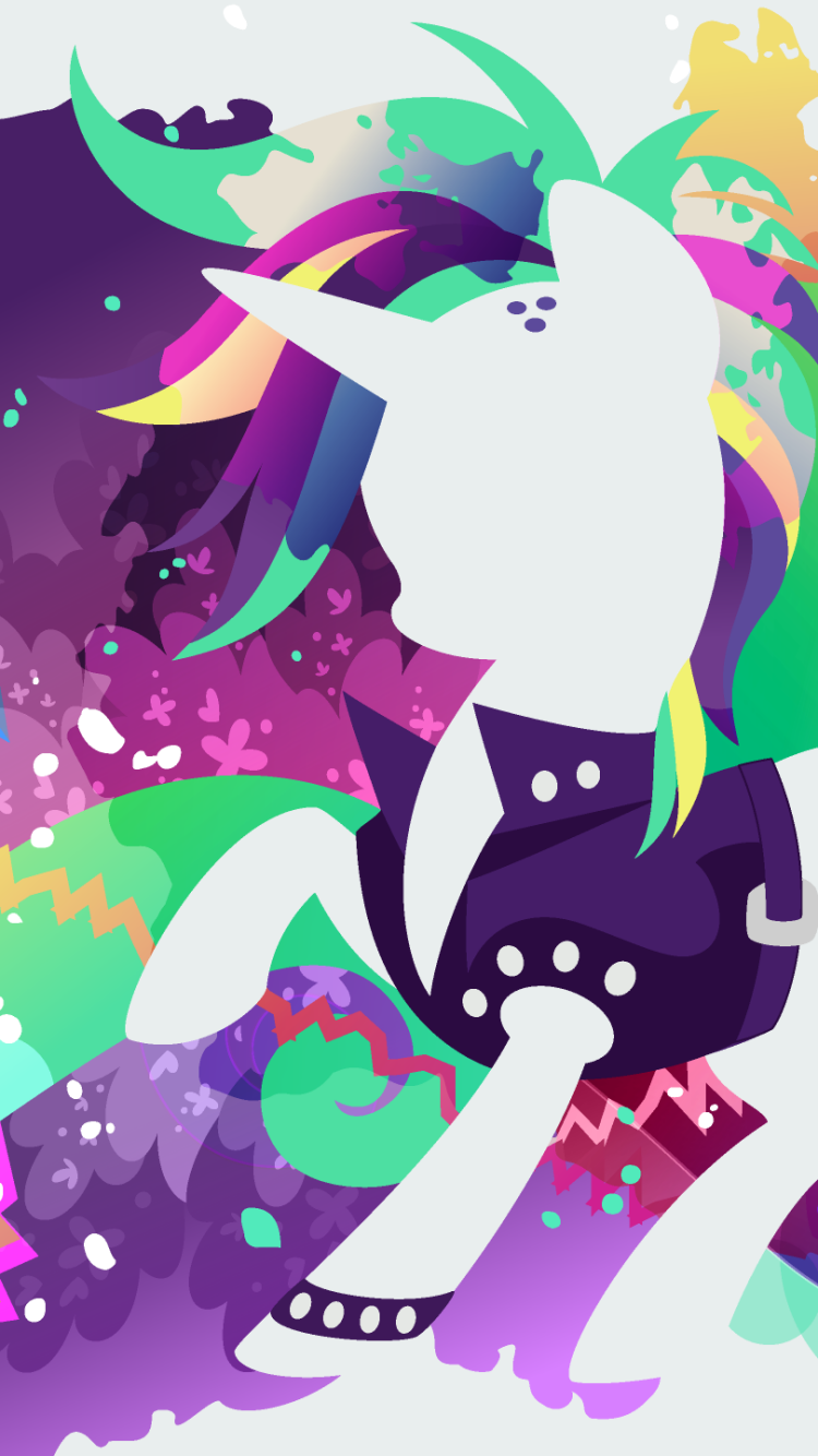 My Little Pony: Friendship is Magic Phone Wallpaper by sambaneko