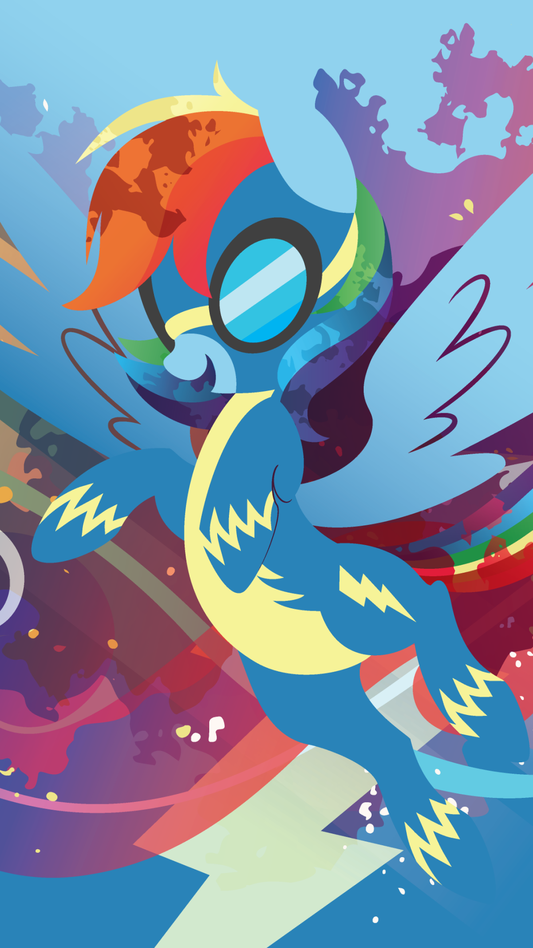 My Little Pony: Friendship is Magic Phone Wallpaper by sambaneko