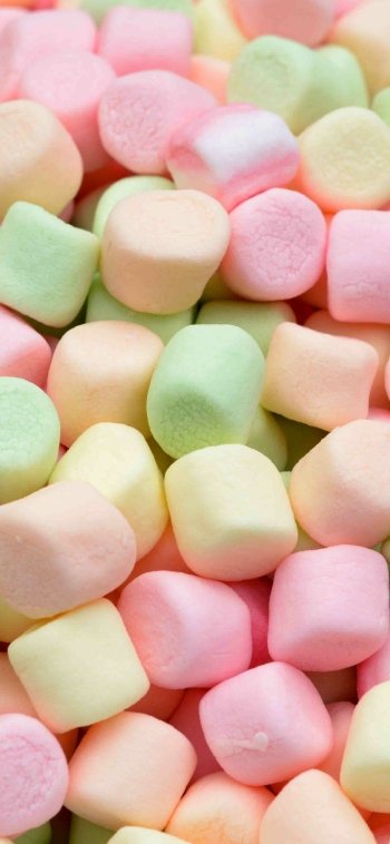 food marshmallow Phone Wallpaper