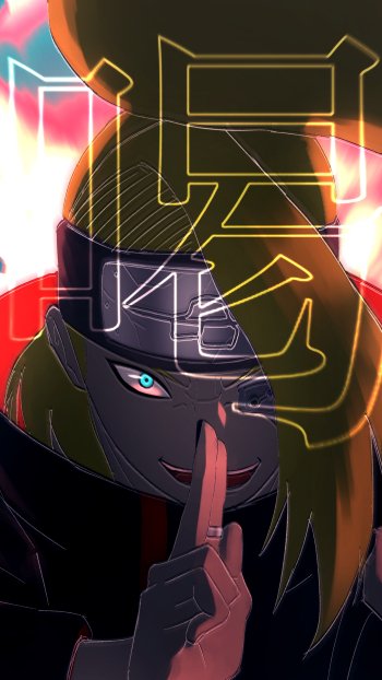 Deidara (Naruto) Anime Naruto Phone Wallpaper