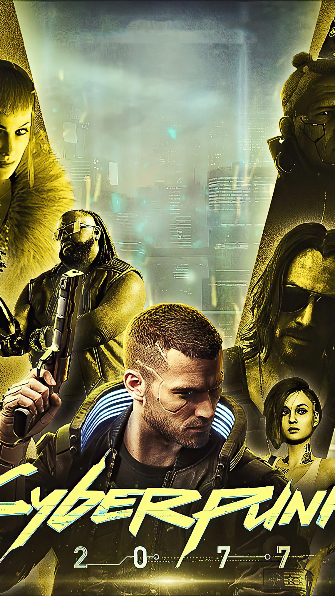 Cyberpunk 2077 Phone Wallpaper - Mobile Abyss