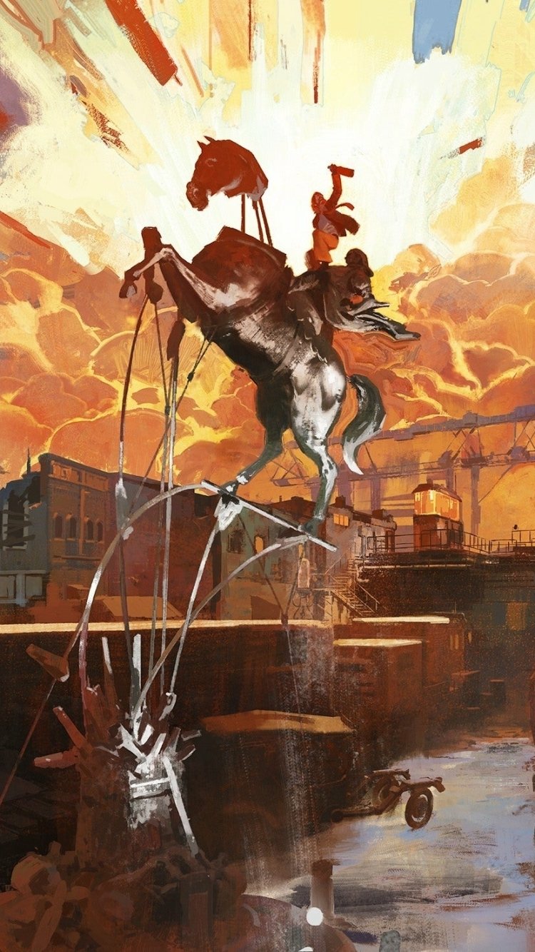 Download Video Game Disco Elysium Phone Wallpaper - Mobile Abyss