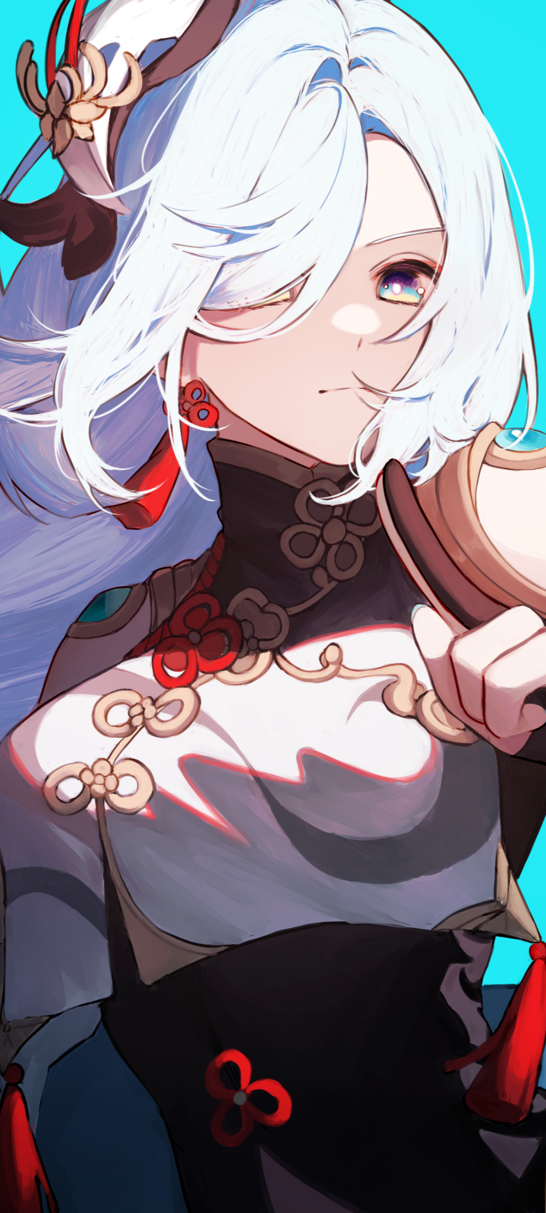 Download Shenhe (Genshin Impact) Video Game Genshin Impact Phone Wallpaper