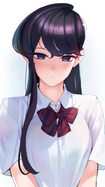 Komi Shouko Anime Komi Can't Communicate Phone Wallpaper