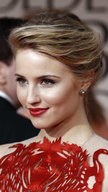 American actress Celebrity Dianna Agron Phone Wallpaper