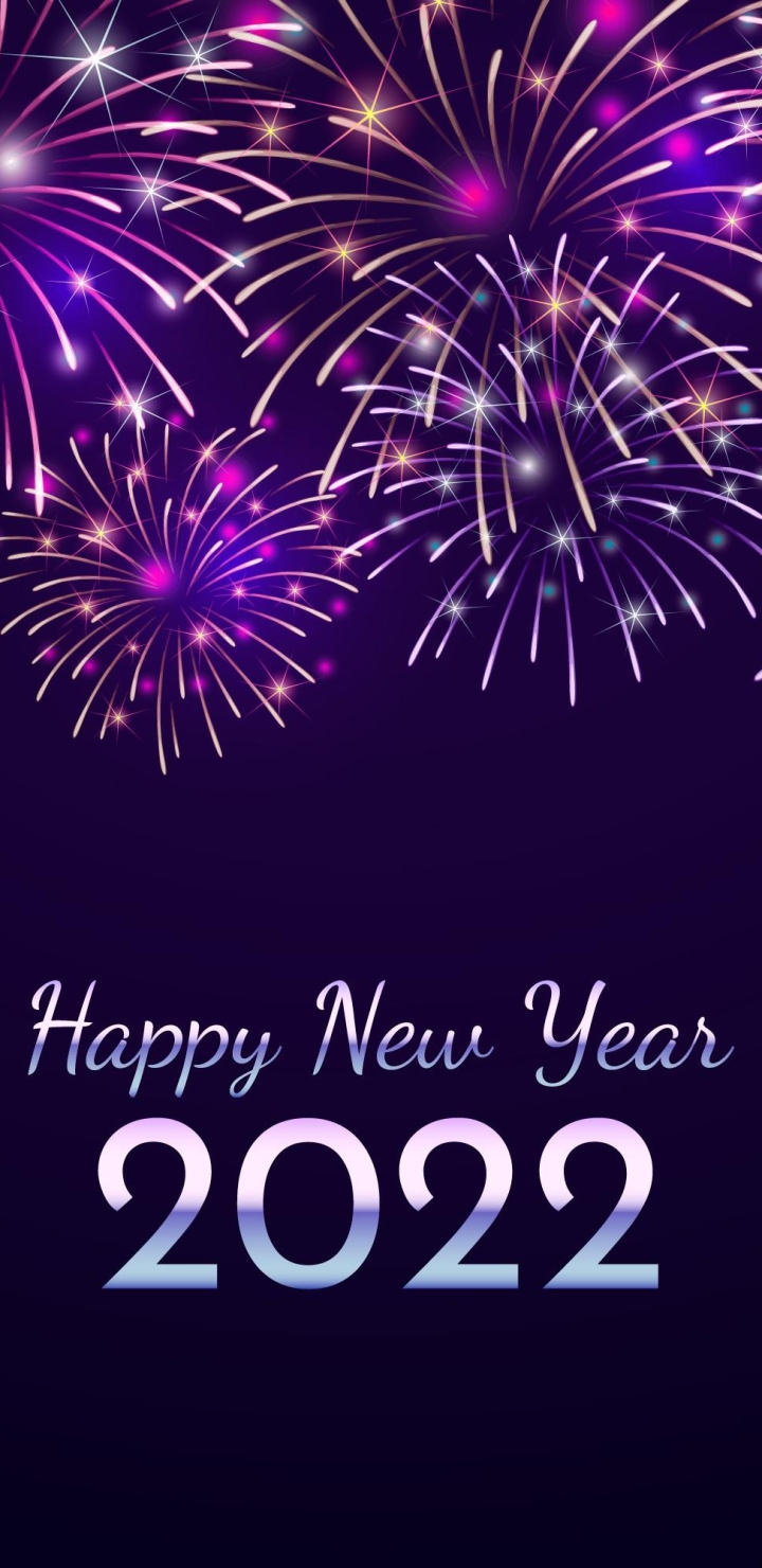 New Year 2022 Phone Wallpaper