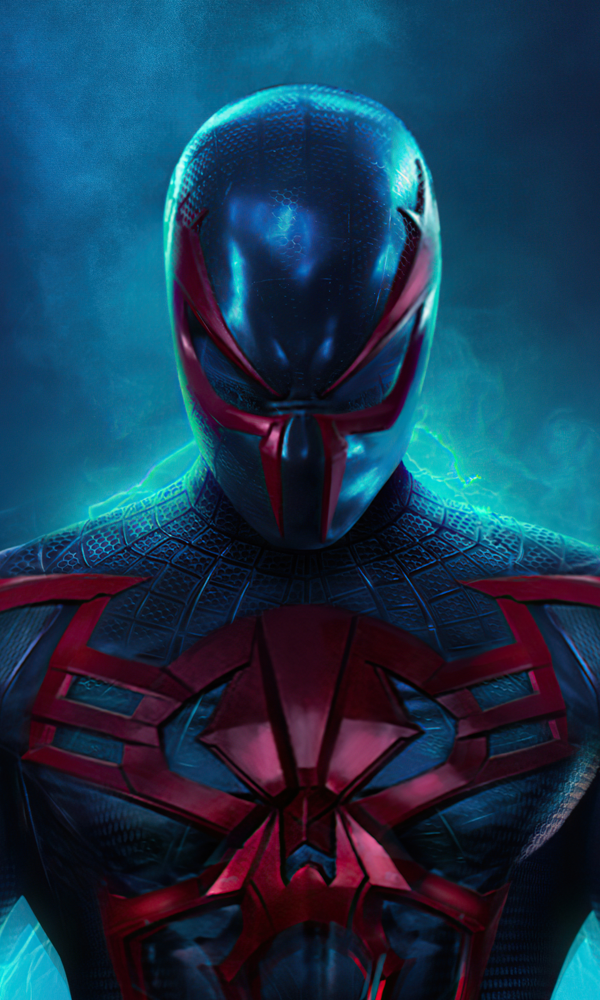 Spider-Man 2099 Phone Wallpaper by Mizuri - Mobile Abyss