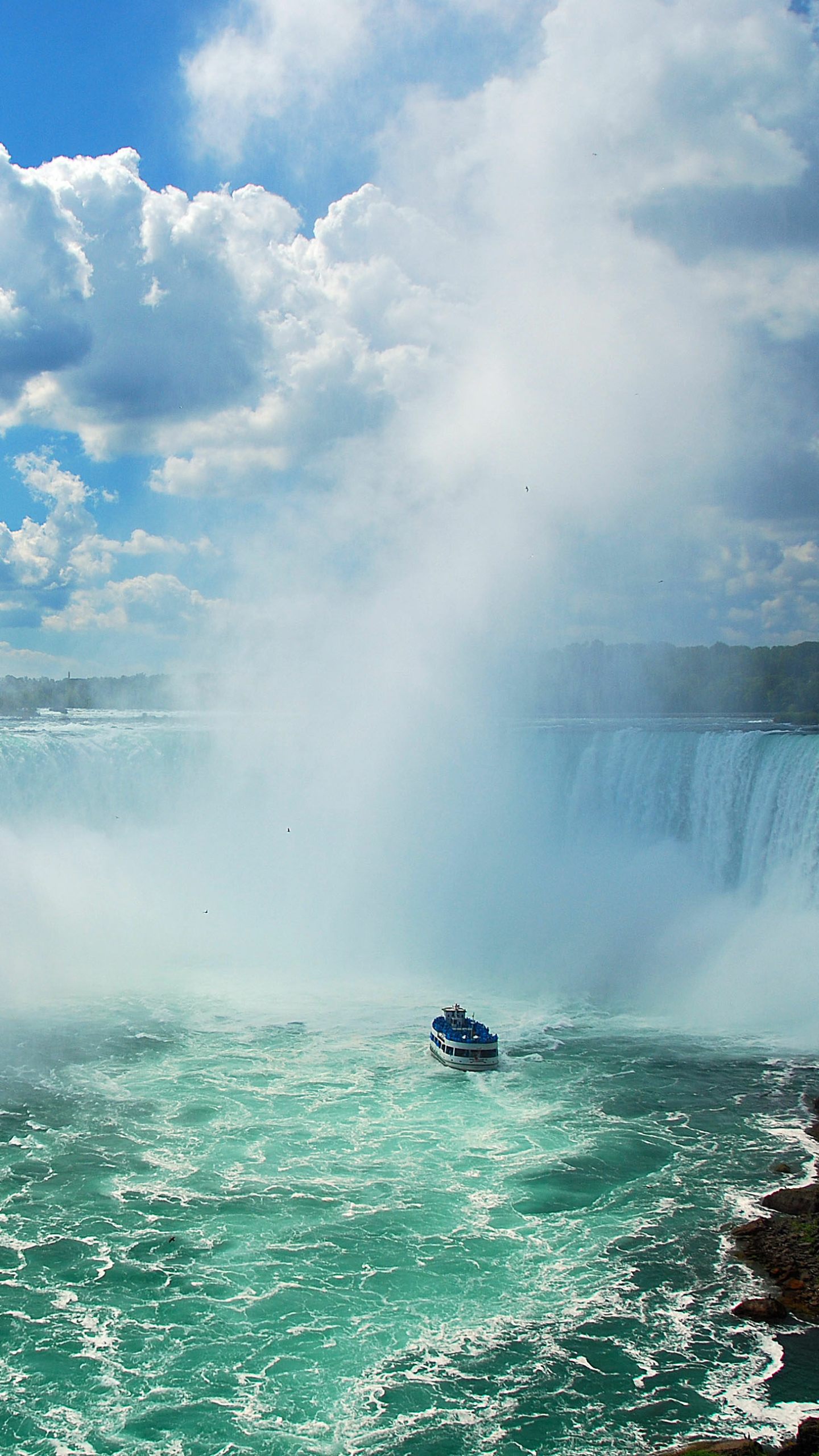 Wallpaper sunset, river, waterfall, Canada, Ontario, Niagara falls, Canada,  Ontario for mobile and desktop, section пейзажи, resolution 4000x2144 -  download