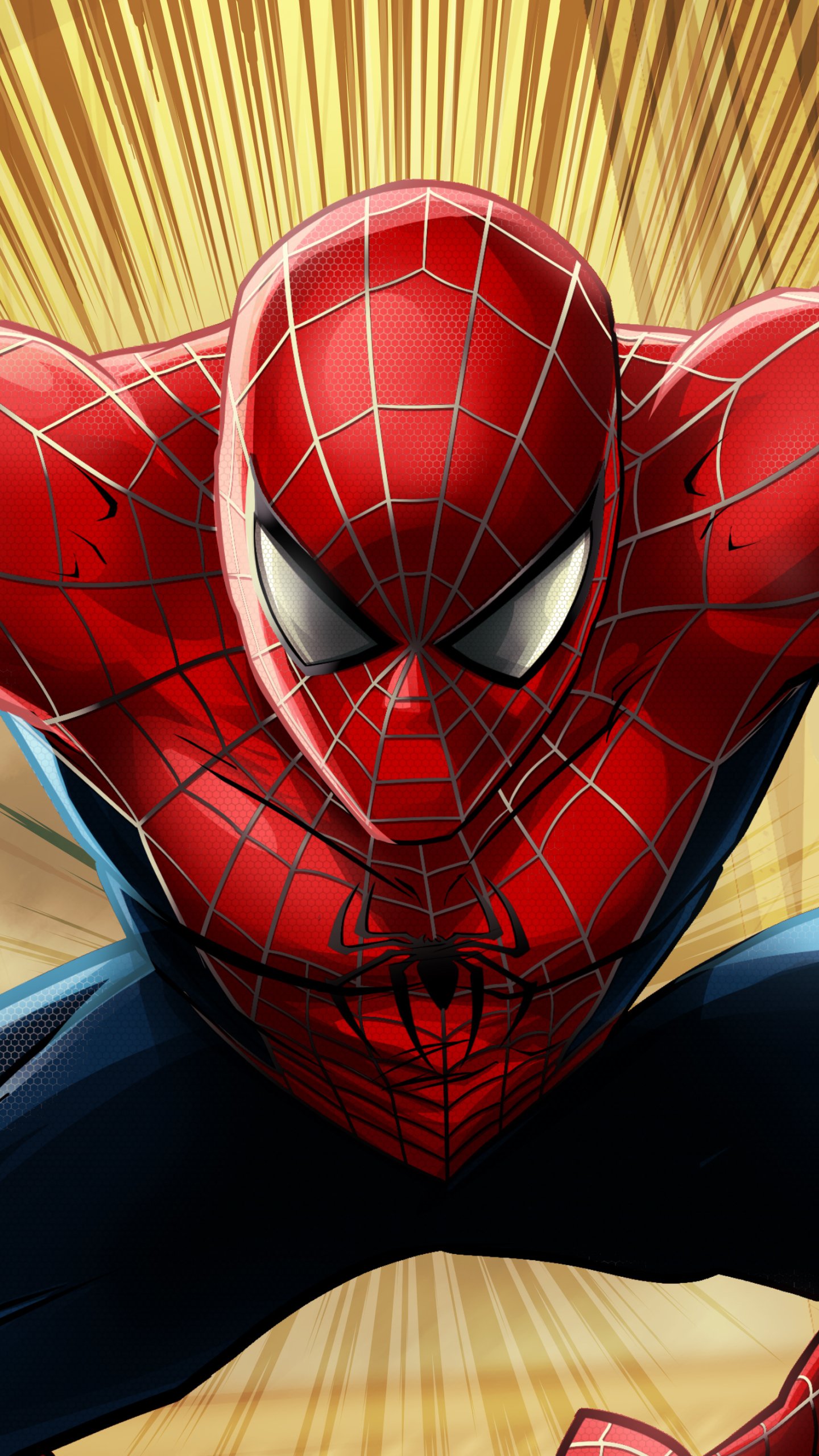 Download Comic Spider Man Phone Wallpaper