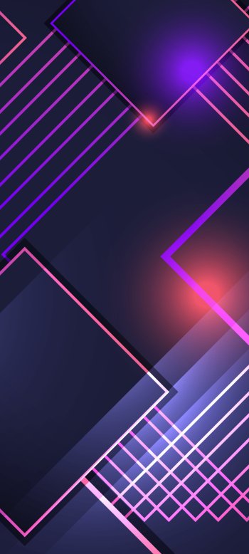 Abstract shapes Phone Wallpaper