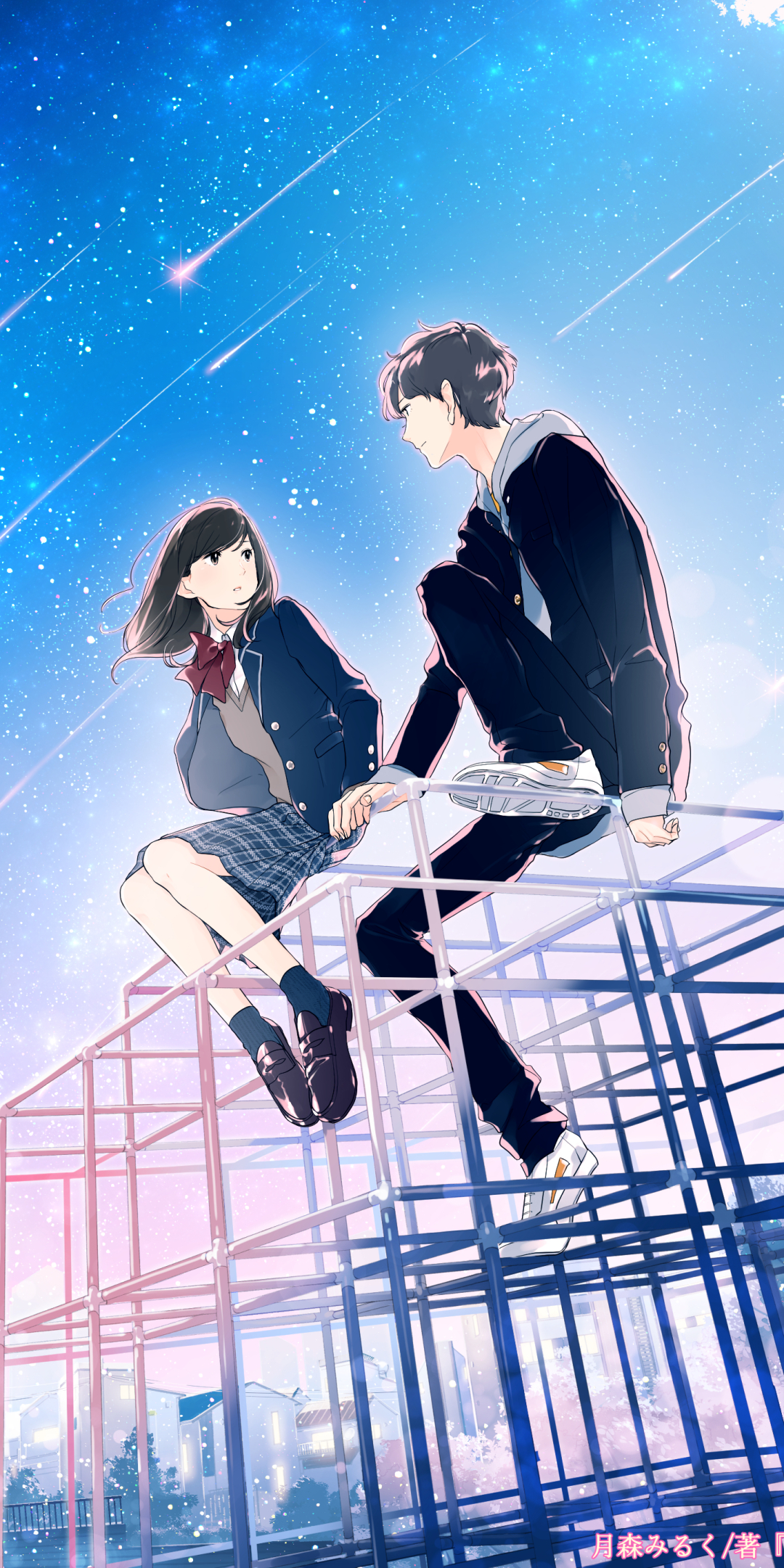 Cute anime couple  anime Wallpaper Download  MobCup