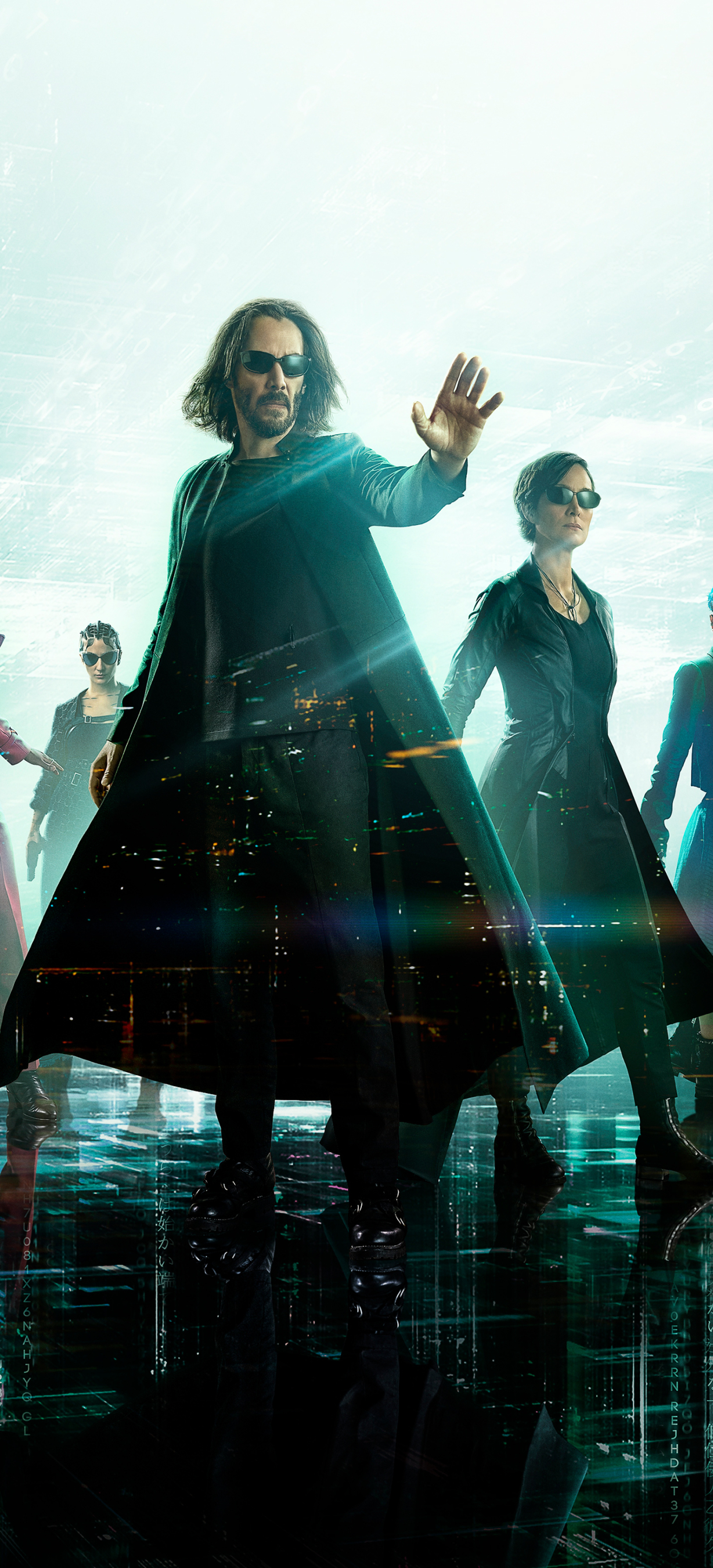 The Matrix Resurrections Phone Wallpaper