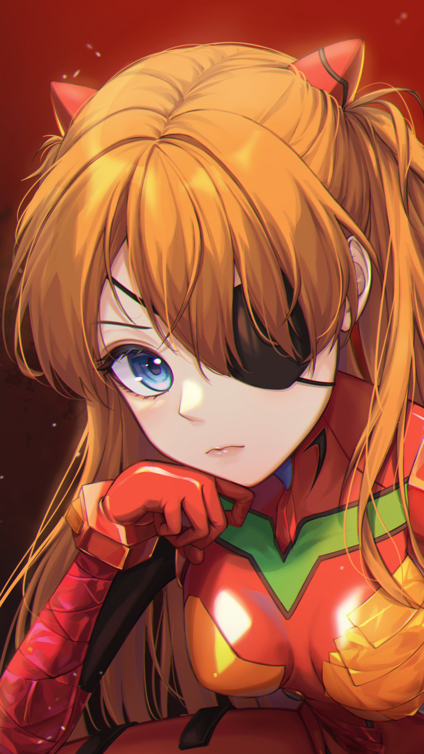 Download Asuka Langley Sohryu Anime Neon Genesis Evangelion Phone Wallpaper