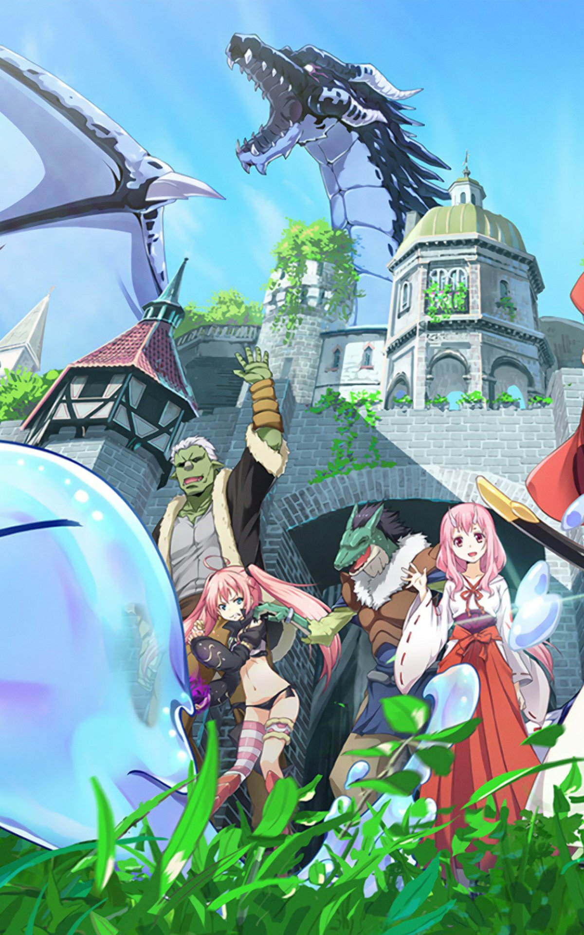 Download Anime That Time I Got Reincarnated As A Slime Phone Wallpaper