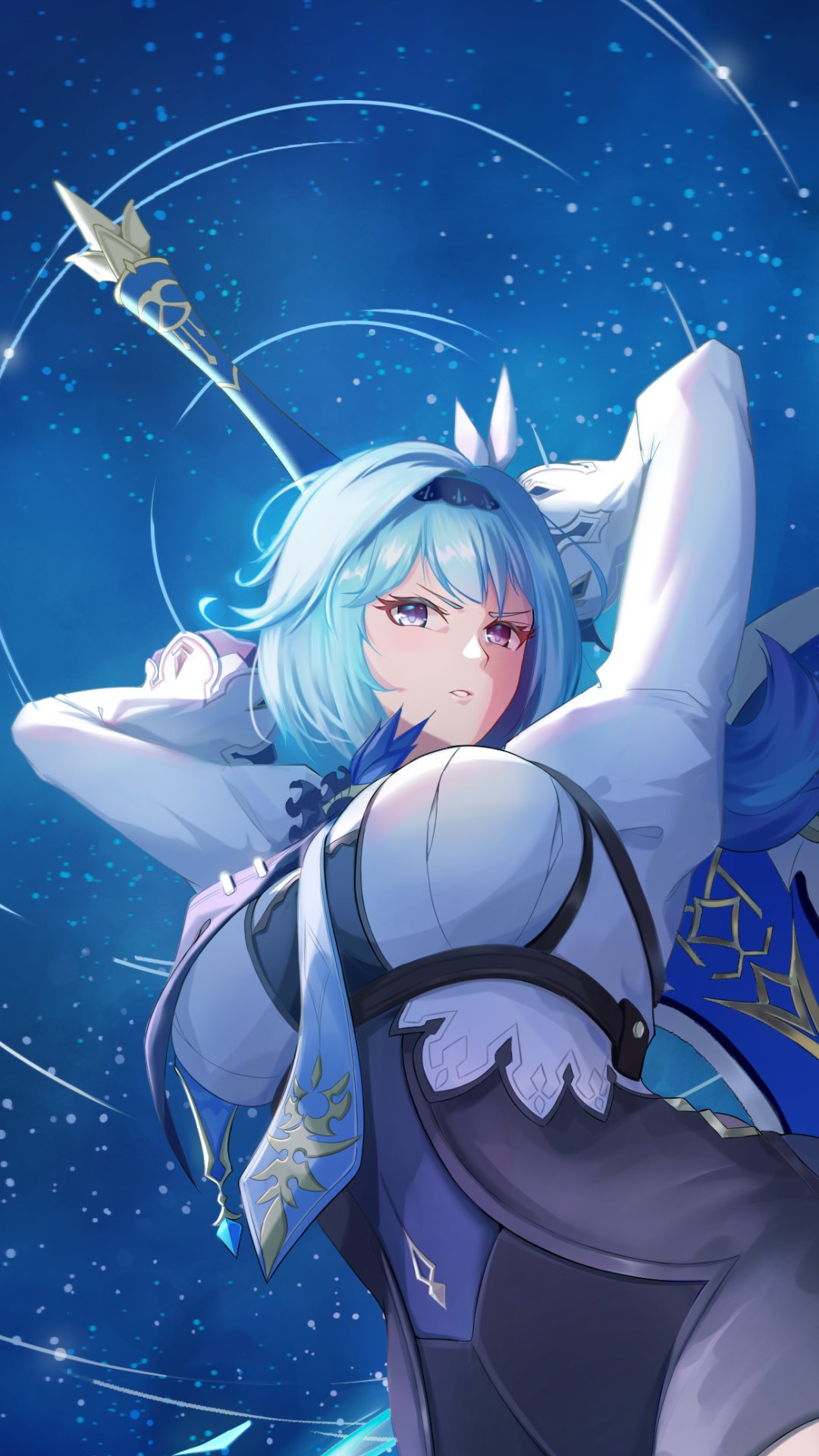 Download Eula (Genshin Impact) Video Game Genshin Impact Phone Wallpaper