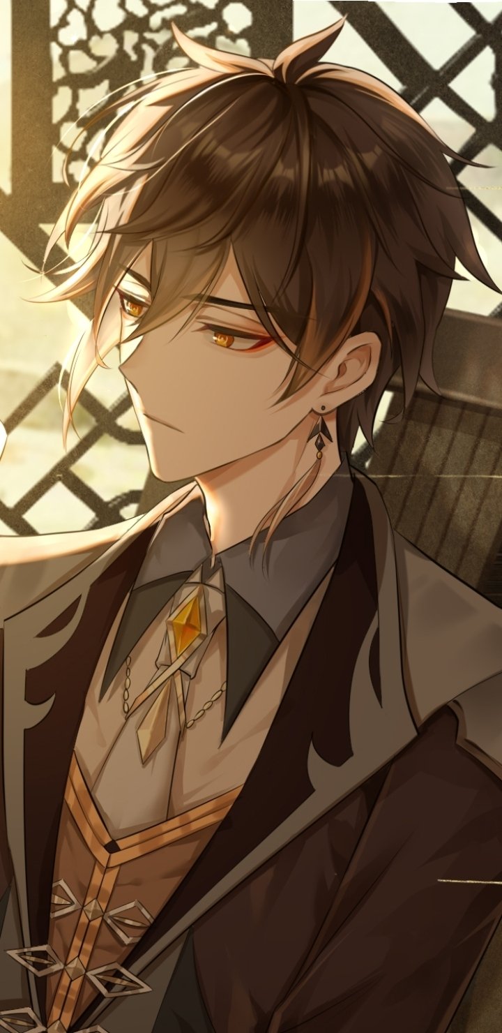 Download Zhongli (Genshin Impact) Video Game Genshin Impact Phone Wallpaper