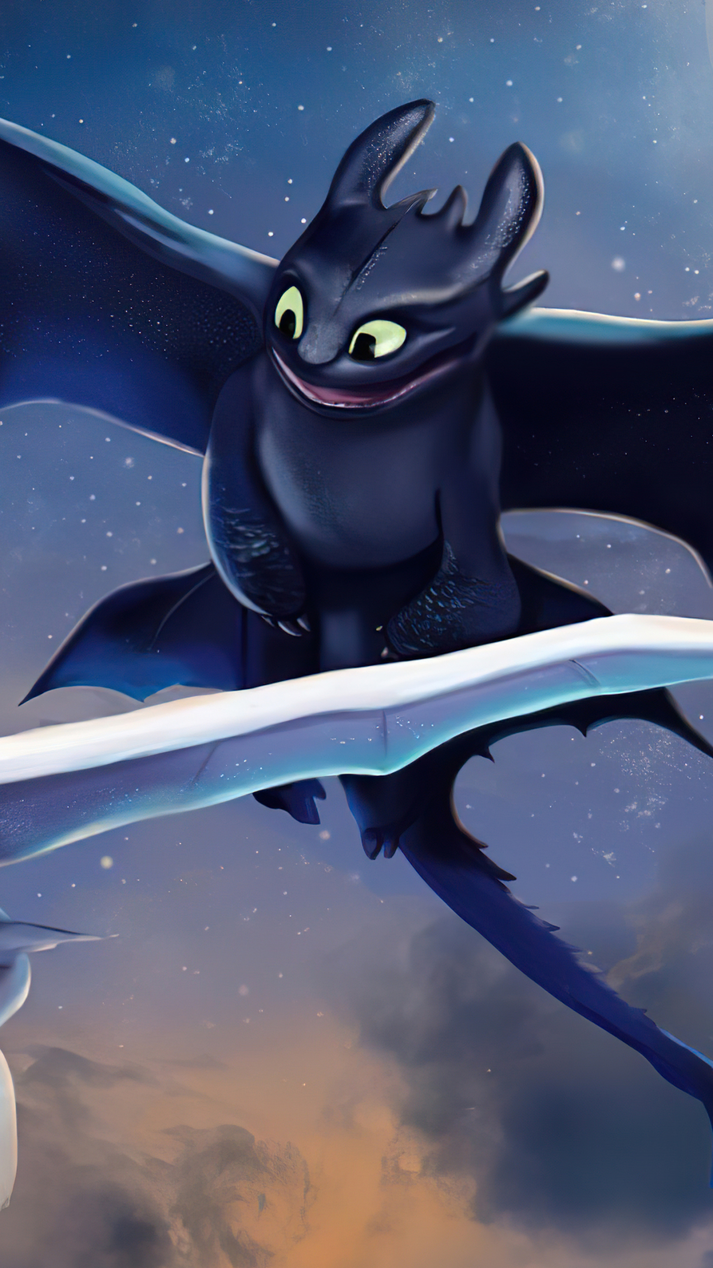 How to Train Your Dragon: The Hidden World Phone Wallpaper by Valonia-Feline