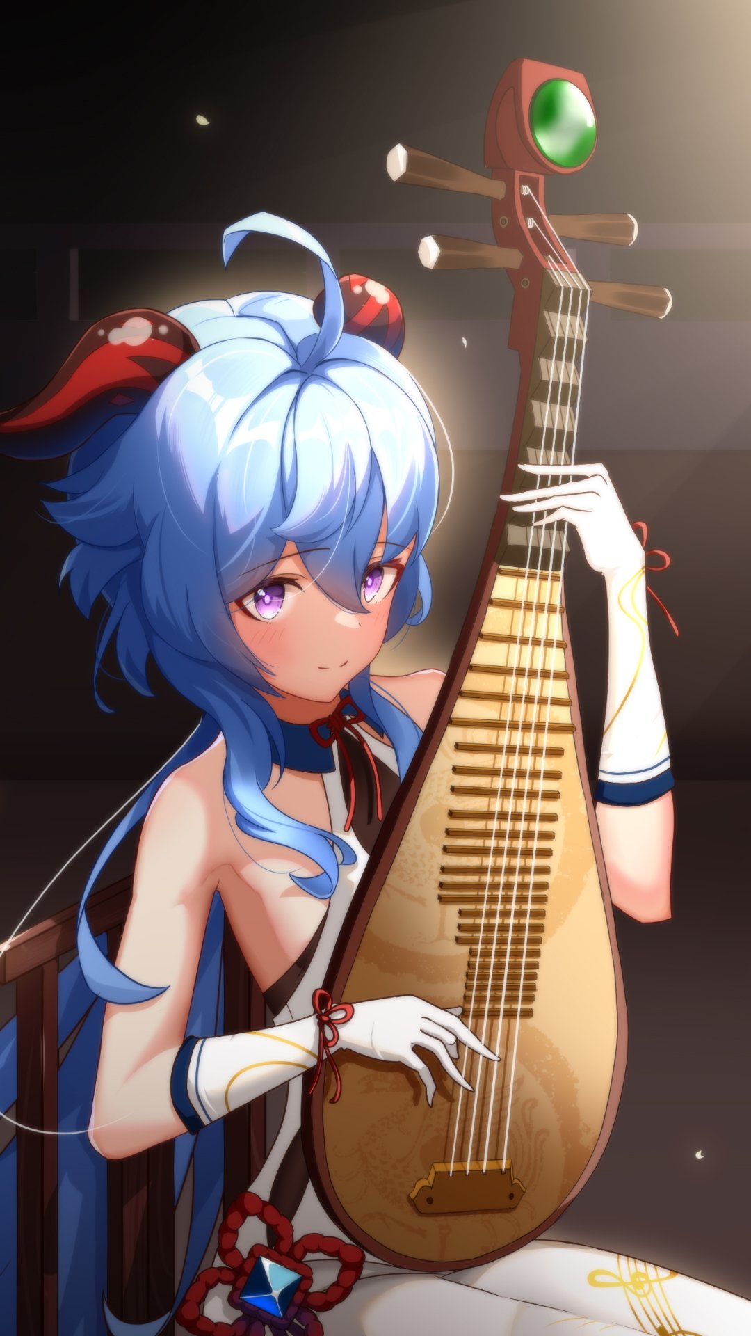 Download Ganyu (Genshin Impact) Video Game Genshin Impact Phone Wallpaper