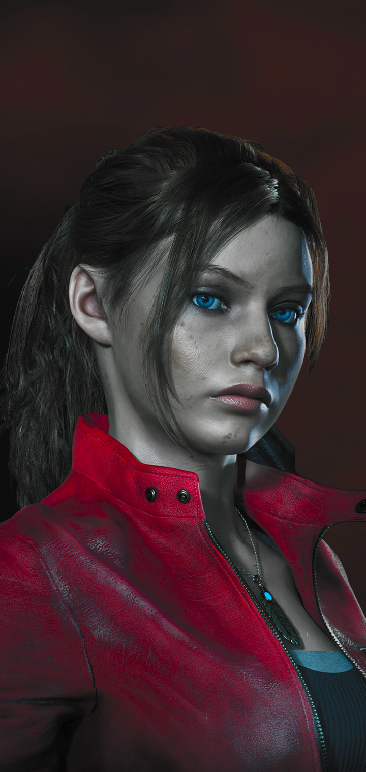 Download Claire Redfield Video Game Resident Evil 2 (2019) Phone Wallpaper